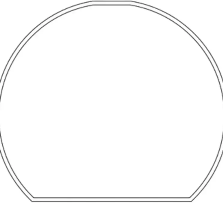 Suspension, Rowan, transparent, Ø22cm - Ebb and Flow