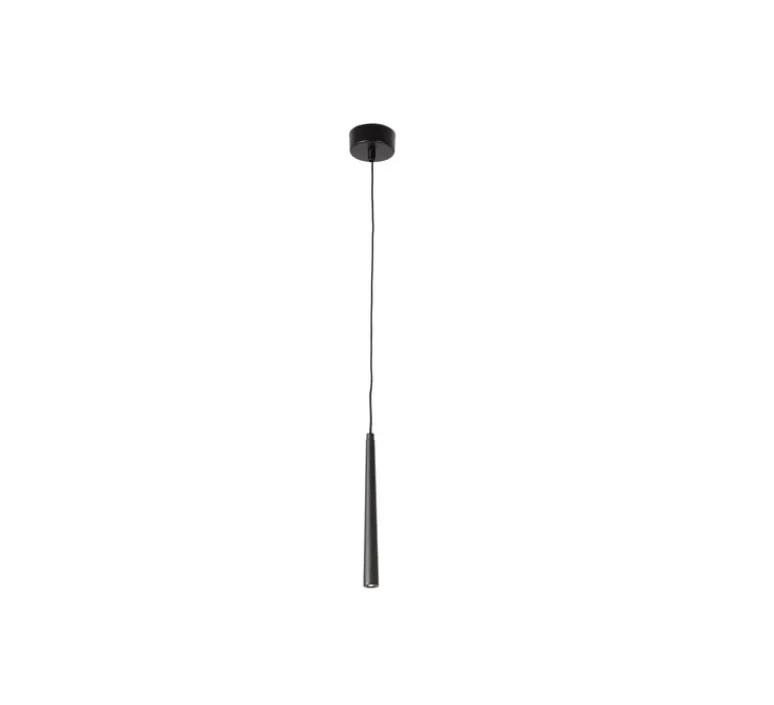 Suspension*Faro Suspension, Sabi, , LED, 2700K, 280 lm, Ø2,5cm, H25cm - noir