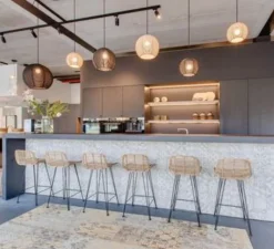 Suspension*DARK Suspension, Sangha 50, , Ø50cm, H39cm - blanc