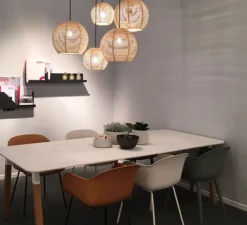 Suspension*DARK Suspension, Sangha 40, , Ø40cm, H31cm - blanc