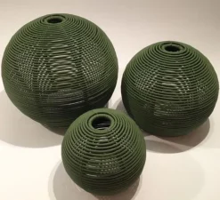 Suspension*DARK Suspension, Sangha 40, , Ø40cm, H31cm - blanc