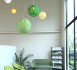 Suspension, Sangha 30, noir, Ø30cm, H22cm - Dark