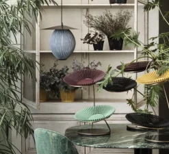 Suspension, Satellite 27, gris pluie, Ø27cm, H38,5cm - Gubi