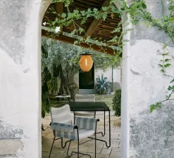 Suspension*Gubi Suspension, Satellite Outdoor, , IP65, L57cm, H38,5cm - moutarde doré