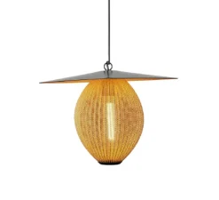 Suspension*Gubi Suspension, Satellite Outdoor, , IP65, L57cm, H38,5cm - moutarde doré