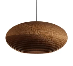 Suspension, Scraplights, Disc 32, naturel, Ø81cm, H40cm - Graypants