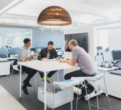 Suspension, Scraplights, Dome 36, marron, Ø92cm, H50cm - Graypants