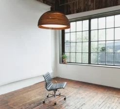 Suspension, Scraplights, Dome 36, marron, Ø92cm, H50cm - Graypants