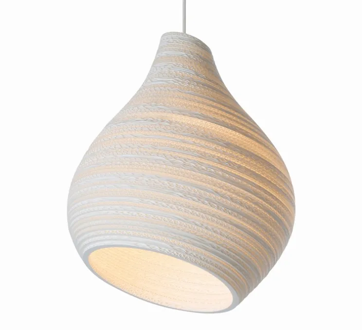 Suspension, Scraplights, Hive 15, blanc, Ø38cm, H46cm - Graypants
