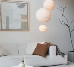 Suspension, Scraplights, Moon 18, blanc, Ø45cm, H40cm - Graypants