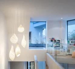 Suspension*Graypants Suspension, Scraplights, Nest32, , Ø32cm, H85cm - blanc