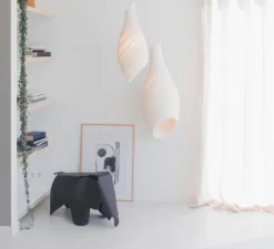 Suspension*Graypants Suspension, Scraplights, Nest32, , Ø32cm, H85cm - blanc