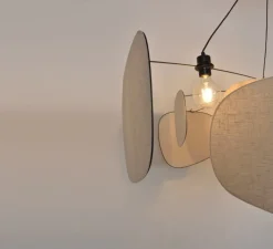 Suspension*Market Set Suspension, Screen 70's 4l XXL, , Ø150cm, H75cm - lin bouleau