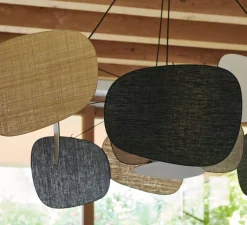 Suspension*Market Set Suspension, Screen 70's 4l XXL, , Ø150cm, H75cm - lin, noir