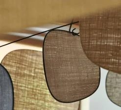 Suspension*Market Set Suspension, Screen 70's 4l XXL, , Ø150cm, H75cm - lin, noir