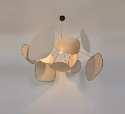 Suspension*Market Set Suspension, Screen 70's XL, , Ø110cm, H45cm - lin bouleau