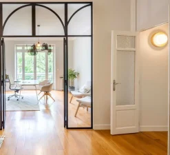 Suspension, Screen XL, cannage, noir, Ø110cm, H60cm - Market Set