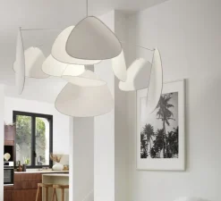 Suspension, Screen XL, Murano , blanc, Ø110cm, H60cm - Market Set