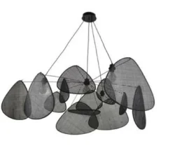 Suspension, Screen XXL, noir, Ø150cm, H90cm - Market Set