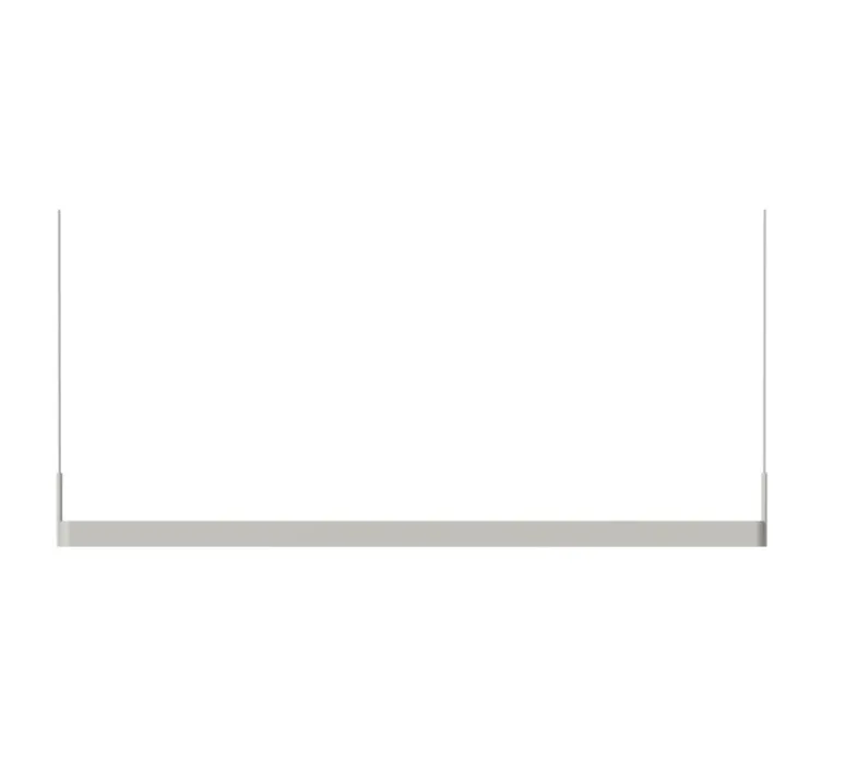 Suspension*Bolia Suspension, Scribe, , LED, 3000K, 117 lm, L170cm, H17cm - gris clair mat