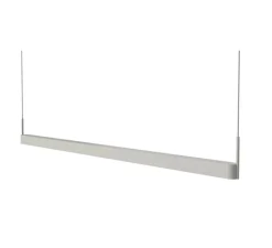 Suspension*Bolia Suspension, Scribe, , LED, 3000K, 117 lm, L170cm, H17cm - gris clair mat