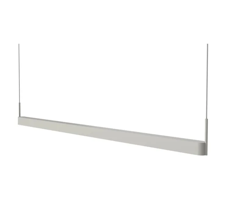 Suspension*Bolia Suspension, Scribe, , LED, 3000K, 117 lm, L170cm, H17cm - gris clair mat