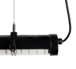 Suspension*Faro Suspension, Scuba Louver 120, , IP65, LED, 2700K, 1575 lm, L120cm, H7cm - noir