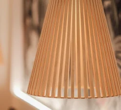 Suspension*Secto Design Suspension, Secto 4201, , 3000K, 1060lm, H45cm - bouleau