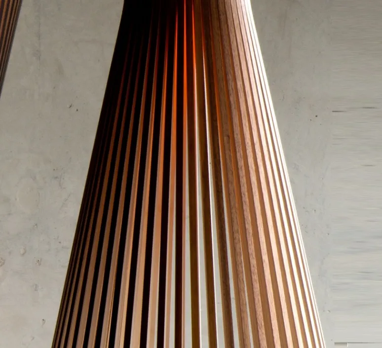 Suspension*Secto Design Suspension, Secto 4201, , H45cm, Ø25cm - noyer