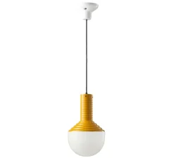 Suspension, Selaron, jaune, Ø24cm, H39cm - Ferroluce