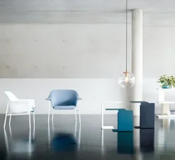 Suspension, Selene 20, transparent, cuivre , Ø20cm - Classicon