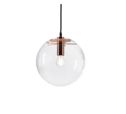 Suspension, Selene 35, transparent, cuivre , Ø35cm - Classicon