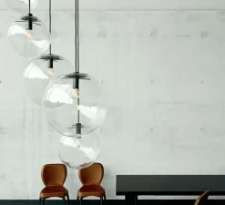 Suspension*Classicon Suspension, Selene 30, , Ø30cm - transparent, noir