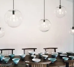 Suspension*Classicon Suspension, Selene 30, , Ø30cm - transparent, noir