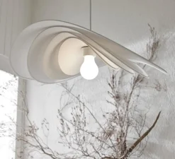 Suspension, Selenitis D56, blanc, Ø56cm, H12,5cm - Market Set