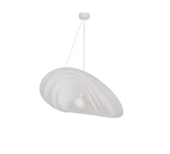 Suspension*Market Set Suspension, Selenitis D78, filin,, Ø78cm, H16cm - blanc