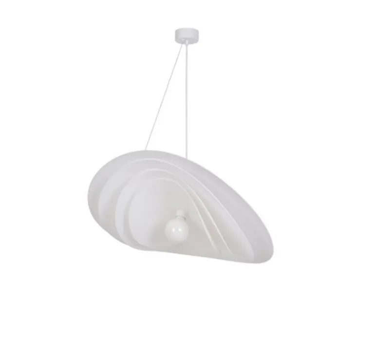 Suspension*Market Set Suspension, Selenitis D78, filin,, Ø78cm, H16cm - blanc