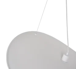 Suspension*Market Set Suspension, Selenitis D78, filin,, Ø78cm, H16cm - blanc