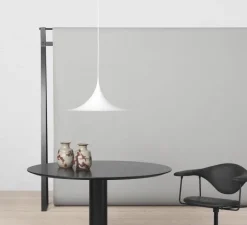 Suspension*Gubi Suspension, Semi 30, , Ø30cm, H15cm - blanc