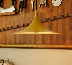 Suspension*Gubi Suspension, Semi 30, , Ø30cm, H15cm - champagne brillant