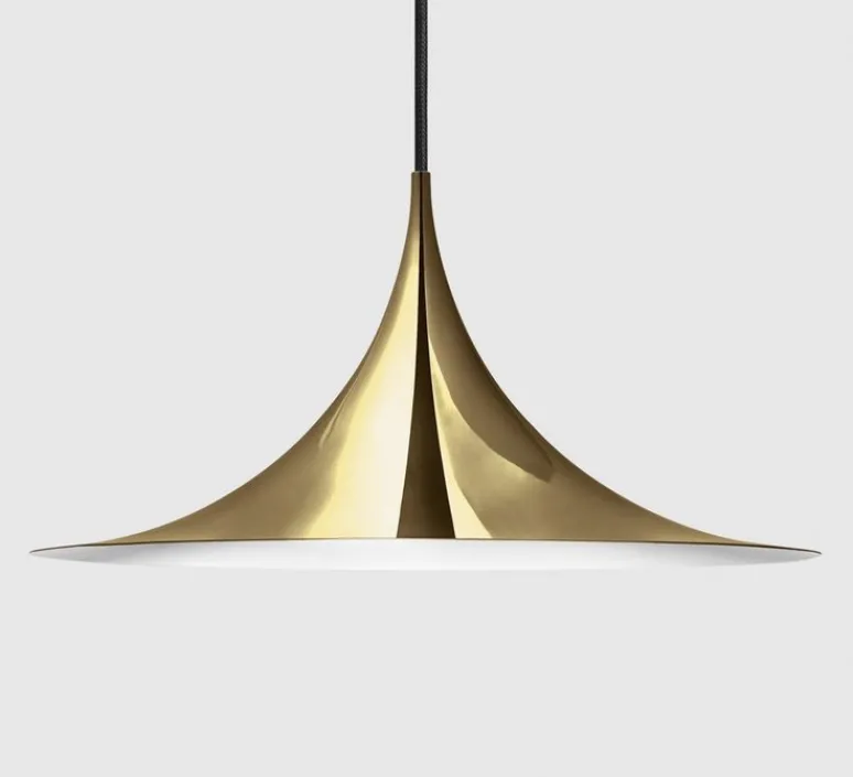 Suspension*Gubi Suspension, Semi 60, , Ø60cm, H30cm - laiton