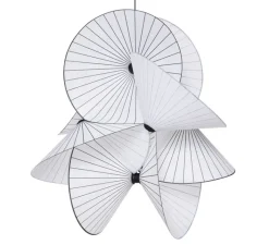 Suspension*Moooi Suspension, Serpentine Light 8, Large, , Ø68cm, H81cm - blanc