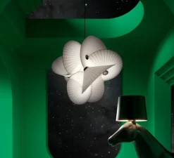 Suspension, Serpentine light 8, Small, blanc, LED, 2700K, 1137LM, Ø46cm, H60cm - Moooi