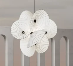 Suspension, Serpentine light 8, Small, blanc, LED, 2700K, 1137LM, Ø46cm, H60cm - Moooi