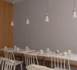 Suspension*Brokis Suspension, Shadows, , dimmable, H13,8cm, Ø10,8cm - blanc