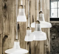 Suspension*Brokis Suspension, Shadows, , dimmable, H13,8cm, Ø10,8cm - blanc