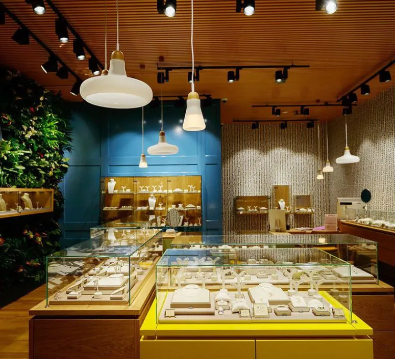 Suspension*Brokis Suspension, Shadows, , dimmable, Ø28cm, H12,3cm - blanc