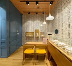 Suspension*Brokis Suspension, Shadows, , dimmable, Ø28cm, H12,3cm - blanc