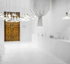 Suspension, Shadows, blanc, dimmable, Ø25cm, H15,9cm - Brokis