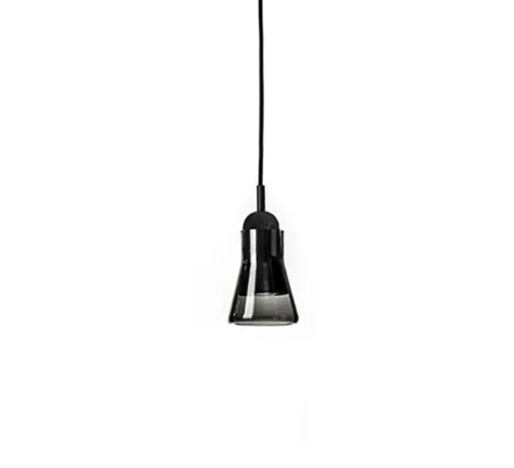 Suspension, Shadows, gris fumé, dimmable, H13,8cm, Ø10,8cm - Brokis